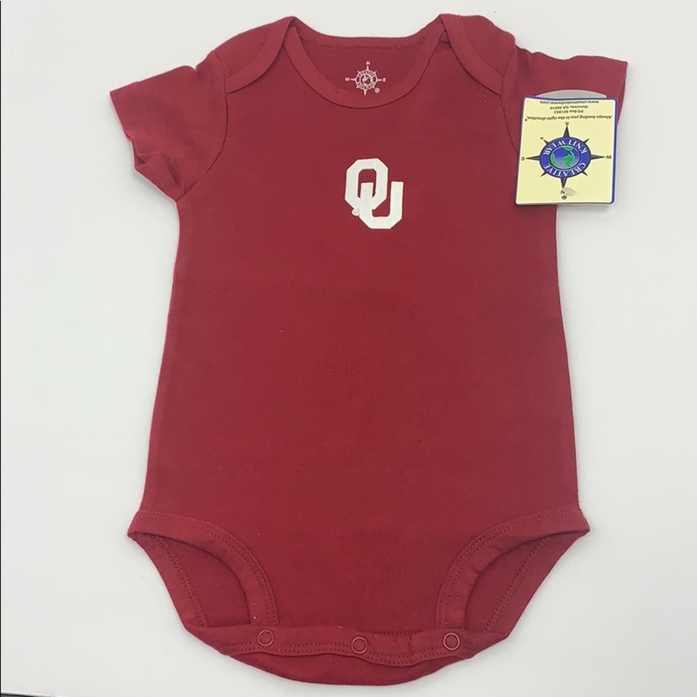 Burgundy Red unisex baby onesie 12M